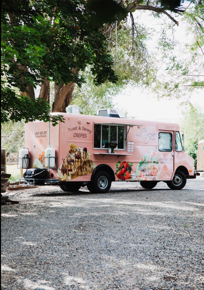 La Crepe Boise's sweet and savory crepe food truck, serving Boise and the Treasure Valley